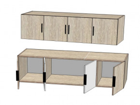 Антресоль для шкафов Экон 1600 ЭА-РП-4-16 в Еманжелинске - emanzhelinsk.magazin-mebel74.ru | фото