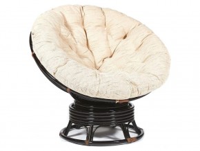 Кресло-качалка Papasan w 23/01 B с подушкой Antique brown, ткань Старт в Еманжелинске - emanzhelinsk.magazin-mebel74.ru | фото