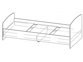Кровать одинарная в Еманжелинске - emanzhelinsk.magazin-mebel74.ru | фото