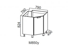 М850у Стол-рабочий 850 (угловой под мойку) в Еманжелинске - emanzhelinsk.magazin-mebel74.ru | фото