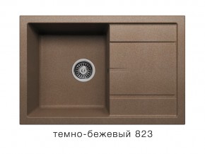 Мойка кварцевая Tolero R-112 Темно-бежевый 823 в Еманжелинске - emanzhelinsk.magazin-mebel74.ru | фото