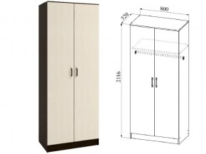 Шкаф 2 двери Ронда ШКР800.1 венге/дуб белфорт в Еманжелинске - emanzhelinsk.magazin-mebel74.ru | фото